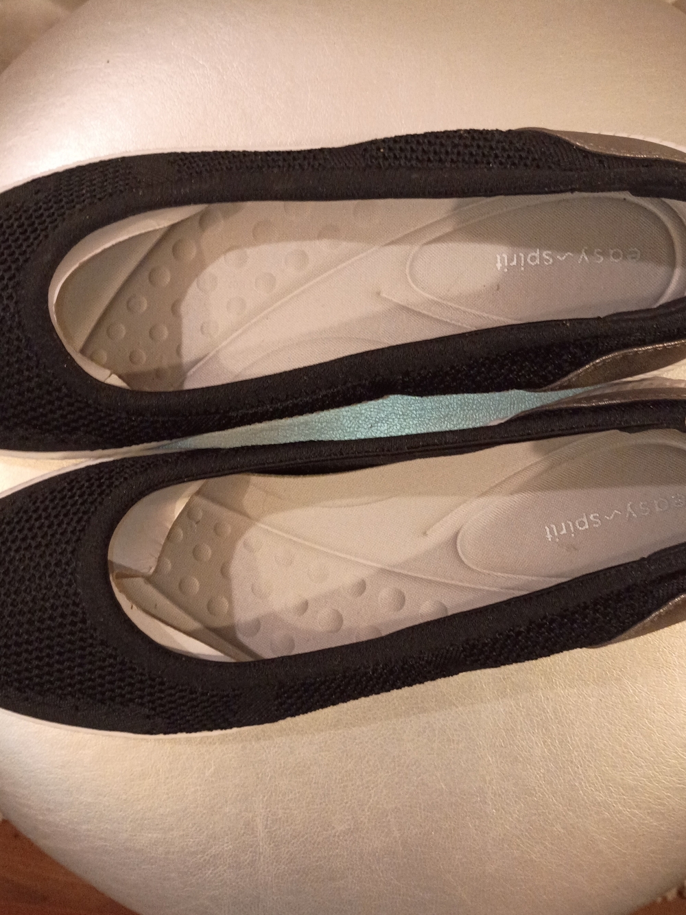 NWT! Easy Spirit Women's Size 12 Glitz 2 Slip On Flats - Picture 8 of 12